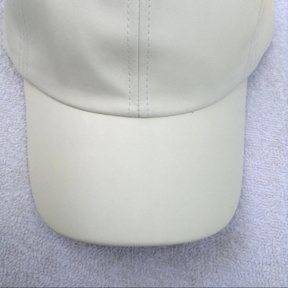 Unisex Faux‎ Leather Baseball granddaddy cap hat